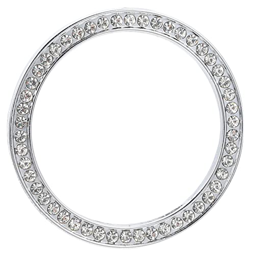 MAGICLULU Dekorativer Uhr Ring Aufkleber für Auto Innenraum Strass Uhr für Selbstklebend und Langlebig zur Verschönerung Ihrer von MAGICLULU