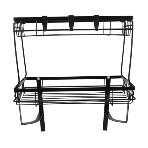 MAGICLULU Dual-Layer Toiletten-Regal ohne Bohren Stabiler Abnehmbarer Bad-Organizer mit Großzügigem Stauraum Platzsparendes Aufbewahrungssystem über Wc für Zuhause Hotel Studentenwohnheim MAGICLULU Dual-Layer Toiletten-Regal ohne Bohren Stabiler Abnehmbarer Bad-Organizer mit Großzügigem Stauraum Platzsparendes Aufbewahrungssystem über Wc für Zuhause Hotel Studentenwohnheim von MAGICLULU