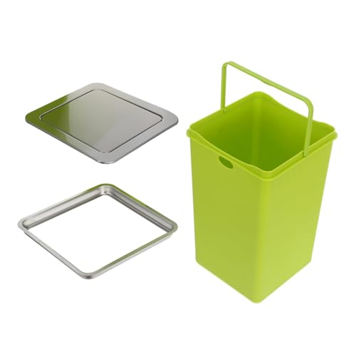 MAGICLULU Eingebauter Mülleimer Für Die Arbeitsplatte Eingebauter Mülleimerdeckel Mülleimer Für Die Arbeitsplatte Abfalleimer Mit Eingebettetem Design MAGICLULU Eingebauter Mülleimer Für Die Arbeitsplatte Eingebauter Mülleimerdeckel Mülleimer Für Die Arbeitsplatte Abfalleimer Mit Eingebettetem Design von MAGICLULU