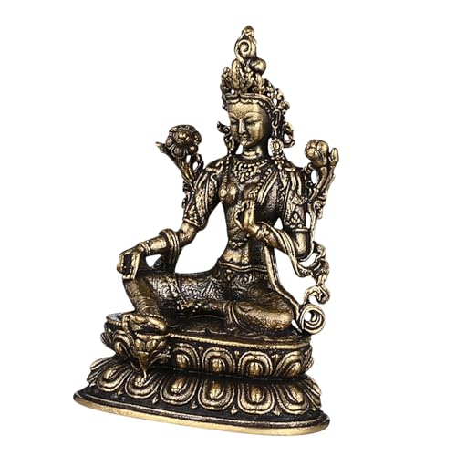 MAGICLULU Einzigartige Tara-Buddha-Statue – Religiöse Messingstatue Mit Dekorativer Bedeutung MAGICLULU Einzigartige Tara-Buddha-Statue – Religiöse Messingstatue Mit Dekorativer Bedeutung von MAGICLULU
