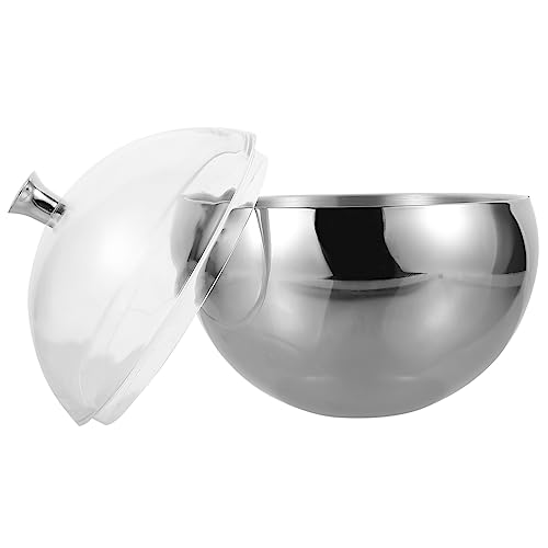 MAGICLULU Eiskübel mit Deckel aus Doppelwandiger Eisbehälter für Weinflaschen und Getränke Isolierter Eiseimer mit Elegantem Design für Partys und Zuhause MAGICLULU Eiskübel mit Deckel aus Doppelwandiger Eisbehälter für Weinflaschen und Getränke Isolierter Eiseimer mit Elegantem Design für Partys und Zuhause von MAGICLULU
