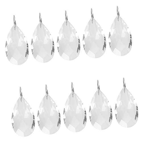 MAGICLULU Elegantes Kristall- -Set 10 Stück Raumdekor Ornamente Kristall-kronleuchter-zubehör Kristall- von MAGICLULU