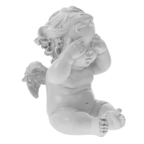 MAGICLULU Statue Aus Harz Vintage Figurine Dekofigur Für Zuhause Tragbare Für Garten Und Büro MAGICLULU Statue Aus Harz Vintage Figurine Dekofigur Für Zuhause Tragbare Für Garten Und Büro von MAGICLULU