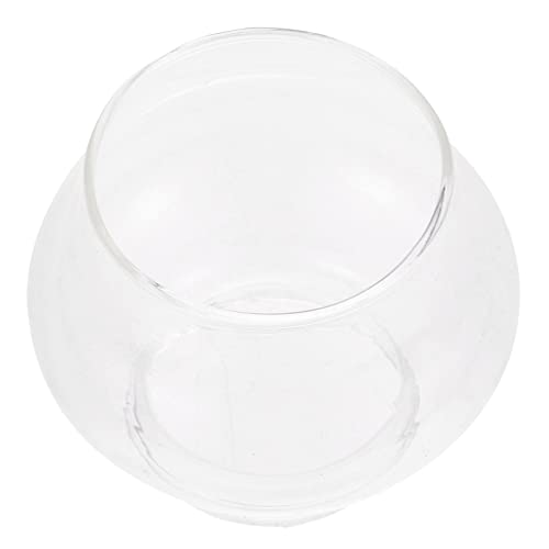 MAGICLULU Ersatzglas Für Öllampe 1 Stück Klarglas Öllampe Schornstein Windlicht Glas Ersatz Petroleumlampe Schornstein Glas Für Vintage Öllampen von MAGICLULU