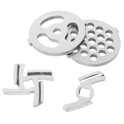 MAGICLULU Ersatzmesser Set Teilig aus und Robuste Platte und Schneidscheibe Einfache Montage Küchenmaschine Zubehör von MAGICLULU