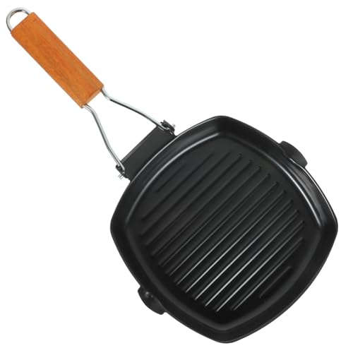 MAGICLULU Faltbare Antihaft Bratpfanne 20cm Multifunktions Steakpfanne Leichte Grillplatte für Outdoor für Camping und Picknick MAGICLULU Faltbare Antihaft Bratpfanne 20cm Multifunktions Steakpfanne Leichte Grillplatte für Outdoor für Camping und Picknick von MAGICLULU