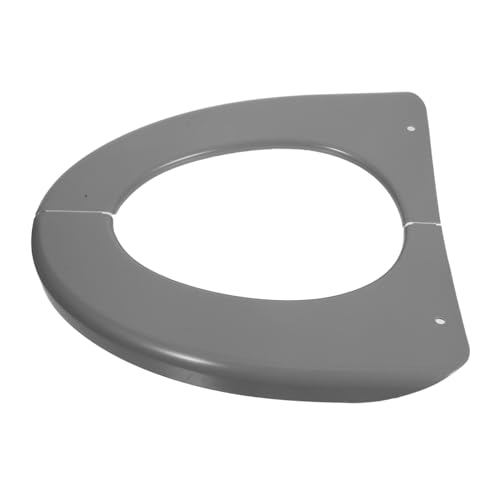 MAGICLULU Faltbarer Toilettensitzbezug Tragbar Toilettensitzpolster Kunststoff für Erwachsene Reise Camping Mietwohnungen Toiletten Hygienische Schutzauflage von MAGICLULU