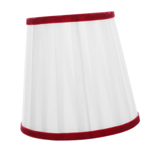 MAGICLULU Falten Lampenschirm aus Stoff mit Einfachem Aufbau Blendreduzierung und Rustikalem Design Passgenau für Tisch Wandleuchten in Hotel Schlafzimmer Esszimmer MAGICLULU Falten Lampenschirm aus Stoff mit Einfachem Aufbau Blendreduzierung und Rustikalem Design Passgenau für Tisch Wandleuchten in Hotel Schlafzimmer Esszimmer von MAGICLULU