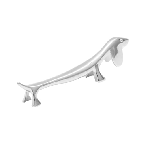 MAGICLULU Zinklegierung Welpenhalter Essstäbchen Löffel Rest Rack Silber Geschirr Abendessen Party Zubehör MAGICLULU Zinklegierung Welpenhalter Essstäbchen Löffel Rest Rack Silber Geschirr Abendessen Party Zubehör von MAGICLULU