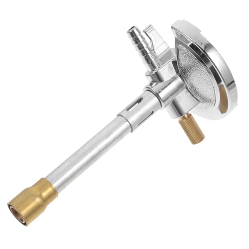 MAGICLULU Gas Bunsen Burner aus Robustem Zinklegierungsmaterial Stabiles Heizgerät mit Starkem Flammenstrahl Vielseitig für Labor Experimente und Kochen Sicheres Wiederverwendbares von MAGICLULU