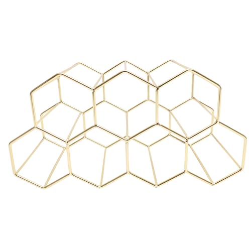 MAGICLULU Weinregal Tisch-weinhalter Modernes Weinregal Für Weinflaschen Stabiles Design Für Den Küchen-esstisch MAGICLULU Weinregal Tisch-weinhalter Modernes Weinregal Für Weinflaschen Stabiles Design Für Den Küchen-esstisch von MAGICLULU