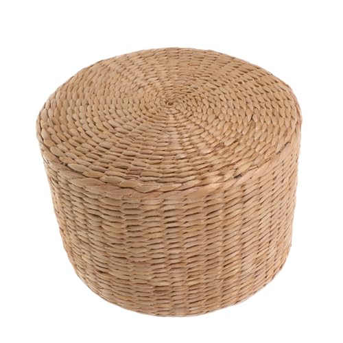 MAGICLULU Gewebter Hocker für Kinder Handgewebter Tritthocker aus Gras Multifunktionales Sitzmöbel für Garten und Zuhause Leichter Schuhwechselhocker Einzigartiges Design für Kinder MAGICLULU Gewebter Hocker für Kinder Handgewebter Tritthocker aus Gras Multifunktionales Sitzmöbel für Garten und Zuhause Leichter Schuhwechselhocker Einzigartiges Design für Kinder von MAGICLULU