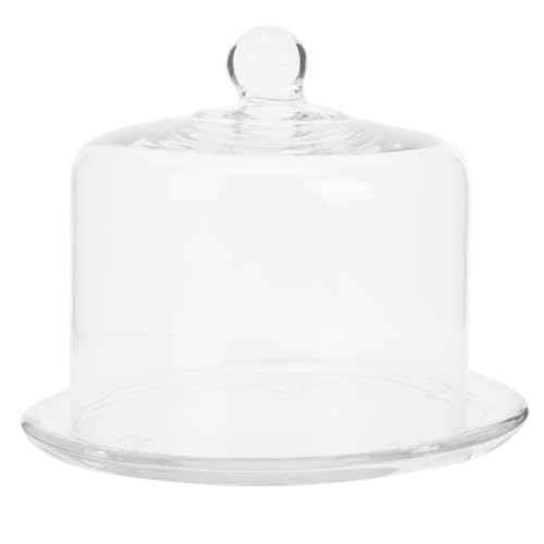 MAGICLULU Glas Abdeckung Für Kuchen Und Desserts Transparent Und Schlichte Form Mit Präsentationstablett Zum Servieren Dekorieren Und Verschenken Für Partys Nachmittagstee Und MAGICLULU Glas Abdeckung Für Kuchen Und Desserts Transparent Und Schlichte Form Mit Präsentationstablett Zum Servieren Dekorieren Und Verschenken Für Partys Nachmittagstee Und von MAGICLULU
