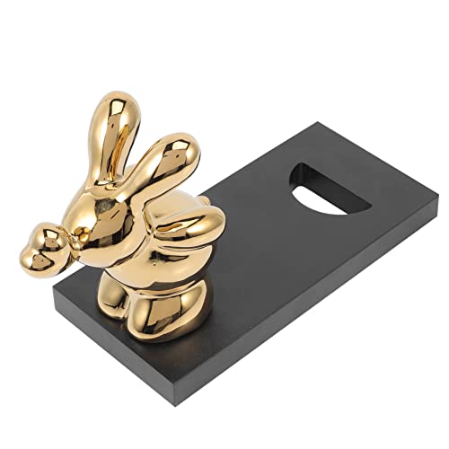 MAGICLULU Goldener Hase Weinregal Stabiler Flaschenhalter für Rotwein Dekoratives Tischweingestell für Wohnzimmer Restaurant und Bar Robuster Weinspeicher für Stilvolle Präsentation MAGICLULU Goldener Hase Weinregal Stabiler Flaschenhalter für Rotwein Dekoratives Tischweingestell für Wohnzimmer Restaurant und Bar Robuster Weinspeicher für Stilvolle Präsentation von MAGICLULU