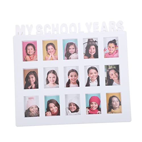 MAGICLULU Grade Record Bilderrahmen Bildcollage Tischbilderrahmen Bilderrahmen Für Die Schule Foto Display Frame Bilderrahmen Selber Machen Bilderrahmen Meiner Schuljahre Plastik Weiß MAGICLULU Grade Record Bilderrahmen Bildcollage Tischbilderrahmen Bilderrahmen Für Die Schule Foto Display Frame Bilderrahmen Selber Machen Bilderrahmen Meiner Schuljahre Plastik Weiß von MAGICLULU