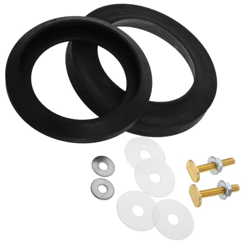 MAGICLULU Gummidichtung für Wohnmobil Toiletten Passend Langlebig Einfache Montage Ersatzteil für Rv Wc Sitz Abdichtung Geruchs und Wasserdichte Dichtungsringe von MAGICLULU
