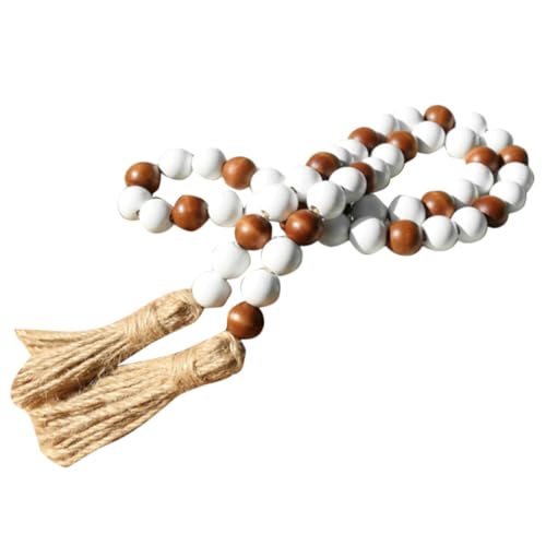 MAGICLULU Hängende Quastenperlen Rustikale Für Etagentablett Zuhause Garten Und Partys Boho Wohnaccessoires MAGICLULU Hängende Quastenperlen Rustikale Für Etagentablett Zuhause Garten Und Partys Boho Wohnaccessoires von MAGICLULU