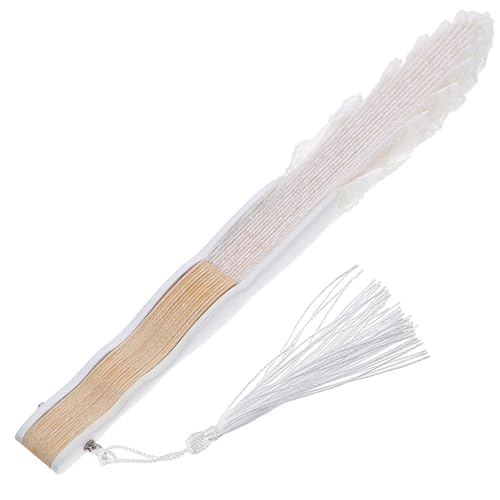 MAGICLULU Handfächer Aus Spitze Handfächer Vintage-fächer Stabile Struktur Dauerhafte Nutzung von MAGICLULU
