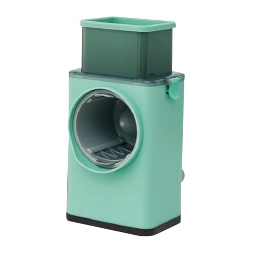 MAGICLULU Handkurbel Gemüseschneider Rotierend Multifunktionaler Küchenhobel Manuelle Reibe mit Rutschfestem Sockel für Gemüse Käse Obst Einfach zu Reinigen und Sicherer Betrieb MAGICLULU Handkurbel Gemüseschneider Rotierend Multifunktionaler Küchenhobel Manuelle Reibe mit Rutschfestem Sockel für Gemüse Käse Obst Einfach zu Reinigen und Sicherer Betrieb von MAGICLULU