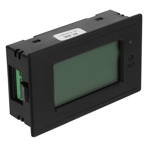 MAGICLULU Haushalts energiemessgerät mit Lcd display Präziser AC spannungs Stromzähler zur Überwachung von Leistung und Stromverbrauch von MAGICLULU