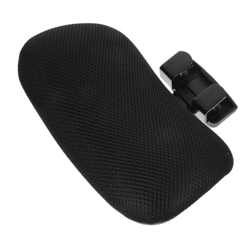 MAGICLULU Höhenverstellbare Gepolsterte Bürostuhl Kopfstütze für Computerstühle Ergonomische Nackenstütze Abnehmbares Kopfkissen Kompatibel mit Verschiedenen Bürostühlen Schwarzes von MAGICLULU