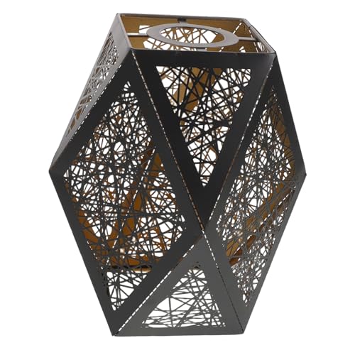 MAGICLULU Hohle Metall-lampenschirm Vintage Stil Robuster Lampenschirm Ersatz für Tisch- Steh Nachttischlampen Gleichmäßige Lichtstreuung Stilvolles Wohn Hoteldekor Vielseitig Einsetzbar MAGICLULU Hohle Metall-lampenschirm Vintage Stil Robuster Lampenschirm Ersatz für Tisch- Steh Nachttischlampen Gleichmäßige Lichtstreuung Stilvolles Wohn Hoteldekor Vielseitig Einsetzbar von MAGICLULU