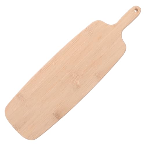MAGICLULU Holz Schneidebrett mit Griff Vielseitiges Küchenbrett für Pizza und Gemüse Robust und Leicht zu Reinigen für Verschiedene Zutaten und Gerichte von MAGICLULU