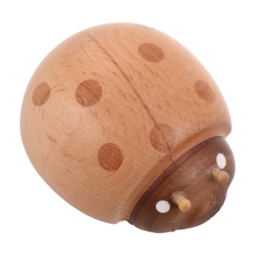 MAGICLULU Holzflaschenöffner mit Magnet Langlebiger Ladybug Bieröffner für Kühlschrank Kreative Flaschenverschluss-entfernung Praktische Küchen Partydekoration Robustes Buchenholz von MAGICLULU