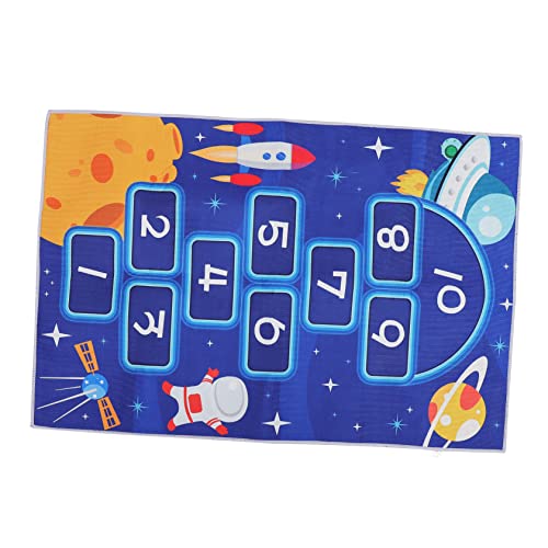 MAGICLULU Hopse-matten Hopfen Und Teppich Lehrreich Teppiche Große Spielmatte Kinderteppich Für Spielzimmer Krabbelmatte Für Babys Kleinkind Polyester Colorful von MAGICLULU