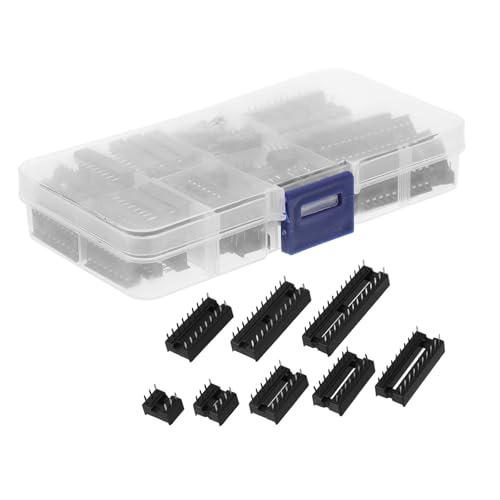 MAGICLULU Ic Sockel Set Dip Pin Langebige Ic Chip Halter DIY Zubehör mit Hohlraum für Wärmeableitung Ersatz Vielseitig Kompatibel von MAGICLULU