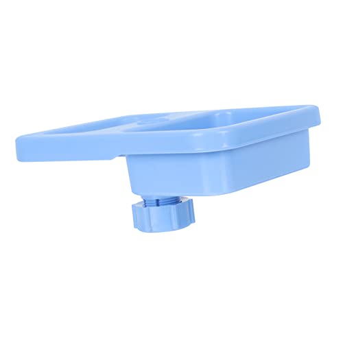 MAGICLULU Infusion Abtropfständer Servierschale Stangenzubehörfach Infusionsständer Mit Tablett Medizinischer Tablettständer Tablett Für Mikrofonständer Pole Stand Tablett Blau Plastik von MAGICLULU