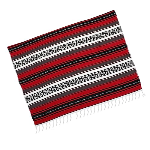 MAGICLULU Jacquard Schalmatte Kissenbezüge Für Den Außenbereich Taschendecken Tragegurt Für Yogamatte Tragbare Decken Frauen Brötchen Tänzerin Haarnetz Schmücken Auto Coffee von MAGICLULU