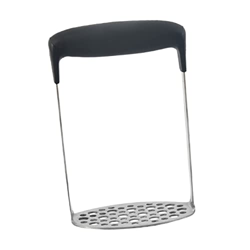 MAGICLULU Kartoffelstampfer mit Breitem Griff Innovatives Küchengerät für Gleichmäßiges Pürieren von Kartoffeln Karotten Süßkartoffeln und Rutschfester Griff für Einfachen Einsatz von MAGICLULU