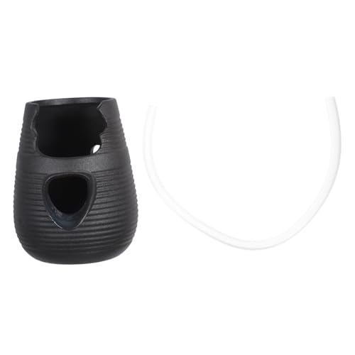MAGICLULU Keramik Wasserfall Mit Zirkulationsystem Für Aquarium Und Teich Als Wasserlandschaftsbau Dekoration Für Kleine Gärten Und Innenhöfe von MAGICLULU