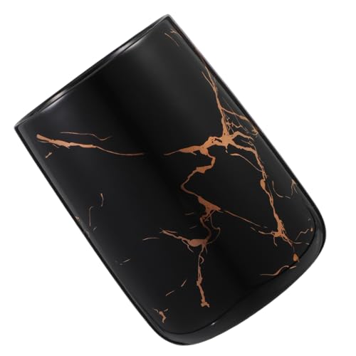 MAGICLULU Keramischer Zahnbürstenbecher mit Marmormuster Praktischer Zahnbürstenhalter für Badezimmer Leichte und Tassen für Zahnpasta und Zahnbürsten für Reisen oder Camping MAGICLULU Keramischer Zahnbürstenbecher mit Marmormuster Praktischer Zahnbürstenhalter für Badezimmer Leichte und Tassen für Zahnpasta und Zahnbürsten für Reisen oder Camping von MAGICLULU