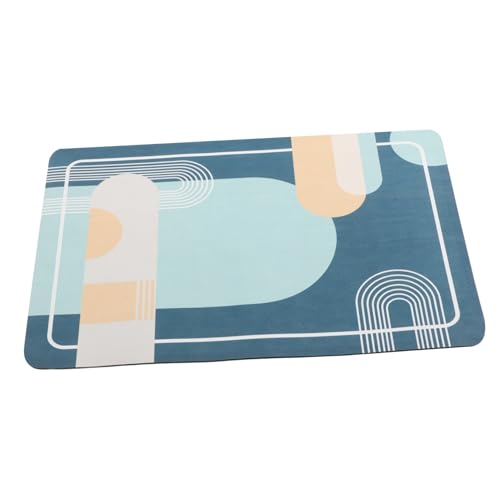 MAGICLULU Kieselalgen Schlamm Matte Abdeckung Badematte Teppich Boden Form Saugfähig Diatomeenmatte Home Matte Badezimmer-fußmatten Matte Für Badezimmer Haustürmatte Diatomeenschlamm von MAGICLULU