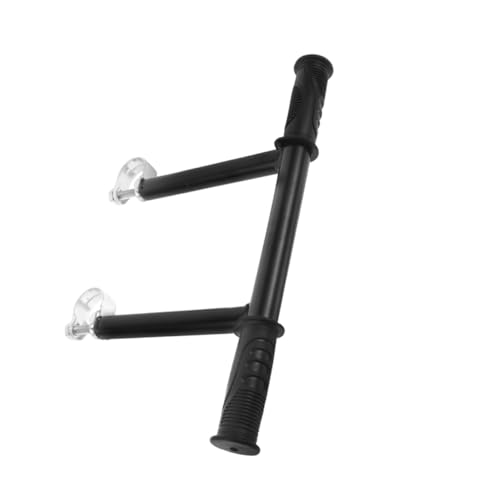 MAGICLULU Kinderwagen Griffverlängerung Aus Edelstahl Befestigung des Kutschengriffs Cart Verarbeitet Extender Lenkerverlängerung Aus Edelstahl Rollstuhllenker Plastik Schwarz von MAGICLULU