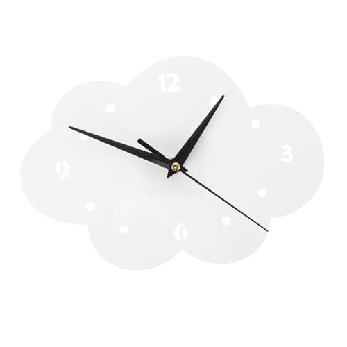 MAGICLULU Batterieuhr Kinderzimmer Wanddekoration Kinderzimmer Wanduhr Regenbogenuhr Schlafzimmer Mädchenzimmer herrenuhren leise Wanduhr Cartoon-Wanduhr Stumm schmücken Wolkenuhr 3D MAGICLULU Batterieuhr Kinderzimmer Wanddekoration Kinderzimmer Wanduhr Regenbogenuhr Schlafzimmer Mädchenzimmer herrenuhren leise Wanduhr Cartoon-Wanduhr Stumm schmücken Wolkenuhr 3D von MAGICLULU