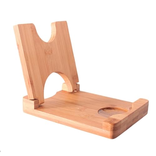 MAGICLULU Bambus Topfdeckel Halter Faltbares Küchenzubehör für Topfdeckel Geschirr und Teller Platzsparender Organizer für Küchenschrank und Abtropfen von Geschirr von MAGICLULU
