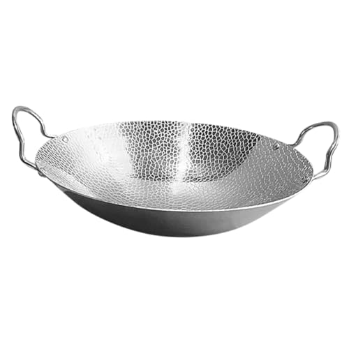 MAGICLULU Kochtopf mit Doppelgriffen und Gleichmäßiger Wärmetransfer Vielseitiger Haushalts Metalltopf für Familienessen und Grillpartys Einfach zu Reinigen und Langlebig MAGICLULU Kochtopf mit Doppelgriffen und Gleichmäßiger Wärmetransfer Vielseitiger Haushalts Metalltopf für Familienessen und Grillpartys Einfach zu Reinigen und Langlebig von MAGICLULU