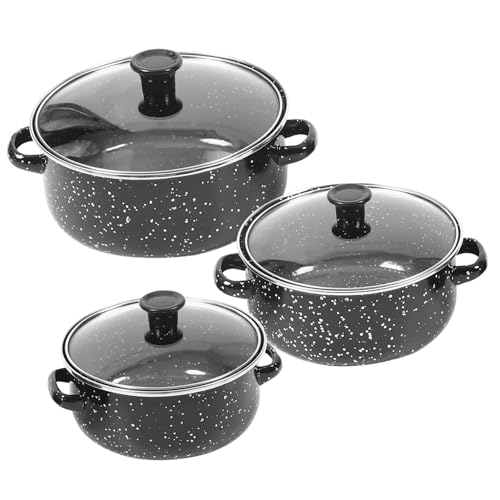 MAGICLULU Kochtopf-set Mit Griff Mini-suppentopf Zum Kochen Für Die Campingküche von MAGICLULU