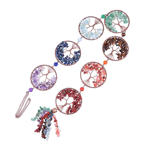 MAGICLULU Kristallbaum des Lebens Ornament Chakra-Baum des Lebens Fenster Ornamente Kristalle Hängen Wand Chakra-Auto Hängt Hängender Baum Gefälscht Große Kristalle Kies Bunt MAGICLULU Kristallbaum des Lebens Ornament Chakra-Baum des Lebens Fenster Ornamente Kristalle Hängen Wand Chakra-Auto Hängt Hängender Baum Gefälscht Große Kristalle Kies Bunt von MAGICLULU