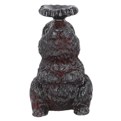 MAGICLULU Kristallkugel Dekoration Schlafzimmer Dekoration Living Room Decoration Kugel Display Basis Halterung für Meditationskugeln Kristallkugelhalter Kugel-Display-Halter Harz Brown von MAGICLULU