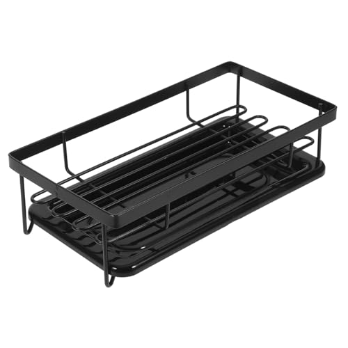 MAGICLULU Küchenspülen Organizer Metall Spülschwammhalter mit Abflussdesign Küchenschwamm Organizer für Spüle Robuster Schwammhalter für Küchenarbeitsplatte für Küche und Bad MAGICLULU Küchenspülen Organizer Metall Spülschwammhalter mit Abflussdesign Küchenschwamm Organizer für Spüle Robuster Schwammhalter für Küchenarbeitsplatte für Küche und Bad von MAGICLULU