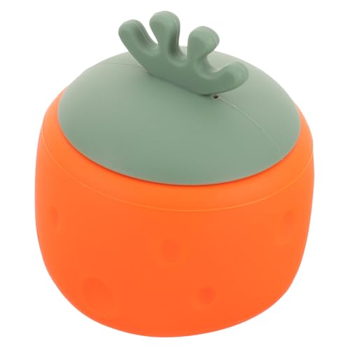 MAGICLULU Küchenhelfer Silikon Eiersteamer Mini Dampfmold für Eier Pudding und Diy Tragbarer Eierpocher Orange für Zubereitung Leckerer Frühstücke von MAGICLULU