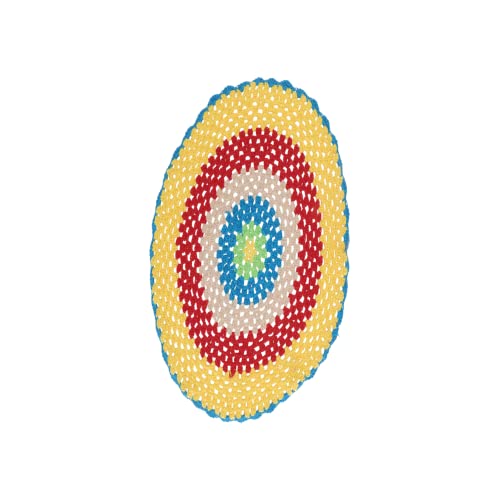 MAGICLULU Küchenmatte Esszimmermatte Baumwollmatte Hitzebeständiges Tischset Lebensmittelmatte Küchenunterlage Für Esstisch Bunt von MAGICLULU
