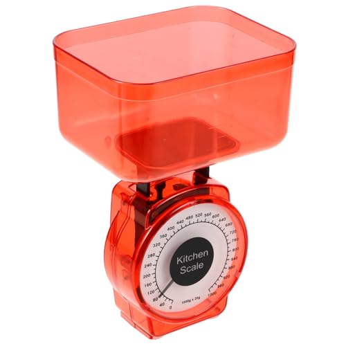 MAGICLULU Küchenwaage Mechanische Lebensmittelskala Präzise Messskala aus Kunststoff Batteriefrei Kompakte für Backen für Zuhause und Gastronomie MAGICLULU Küchenwaage Mechanische Lebensmittelskala Präzise Messskala aus Kunststoff Batteriefrei Kompakte für Backen für Zuhause und Gastronomie von MAGICLULU