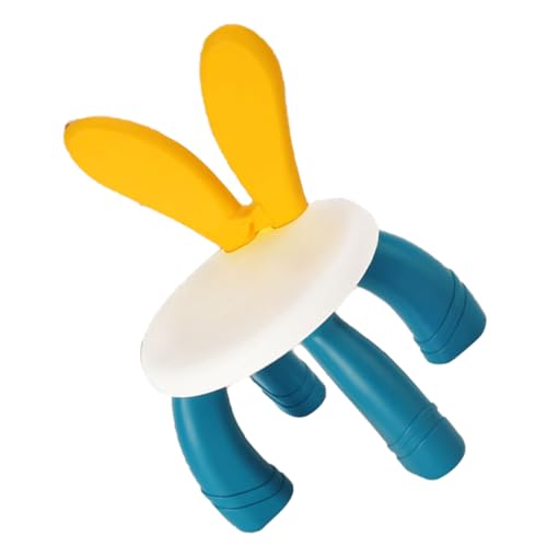 MAGICLULU Kunststoff Kinderstuhl Mit Rutschfesten Füßen Leichter Hocker Für Kindergarten Und Zuhause Niedliches Design Mit Hasenohr Ergonomisch Und Komfortabel Für Kleinkinder MAGICLULU Kunststoff Kinderstuhl Mit Rutschfesten Füßen Leichter Hocker Für Kindergarten Und Zuhause Niedliches Design Mit Hasenohr Ergonomisch Und Komfortabel Für Kleinkinder von MAGICLULU