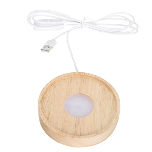 MAGICLULU LED Holzständer für Kristallkugeln Warmes Licht Langlebige Nachtlicht Basis Verarbeitung als Dekorativer Halter für Feste und Besondere Anlässe MAGICLULU LED Holzständer für Kristallkugeln Warmes Licht Langlebige Nachtlicht Basis Verarbeitung als Dekorativer Halter für Feste und Besondere Anlässe von MAGICLULU