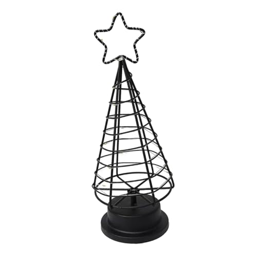 MAGICLULU LED Weihnachtsbaum Lampe aus Metall Warmweißes Tischlicht Dekorativer Dekobaum für Schlafzimmer Vielseitige Weihnachtsbeleuchtung Stilvolle Xmas Deko ohne Batterien MAGICLULU LED Weihnachtsbaum Lampe aus Metall Warmweißes Tischlicht Dekorativer Dekobaum für Schlafzimmer Vielseitige Weihnachtsbeleuchtung Stilvolle Xmas Deko ohne Batterien von MAGICLULU